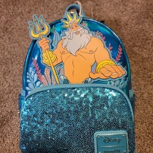 NWT LE King Triton loungefly bag